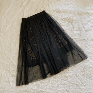 Tulle skirt